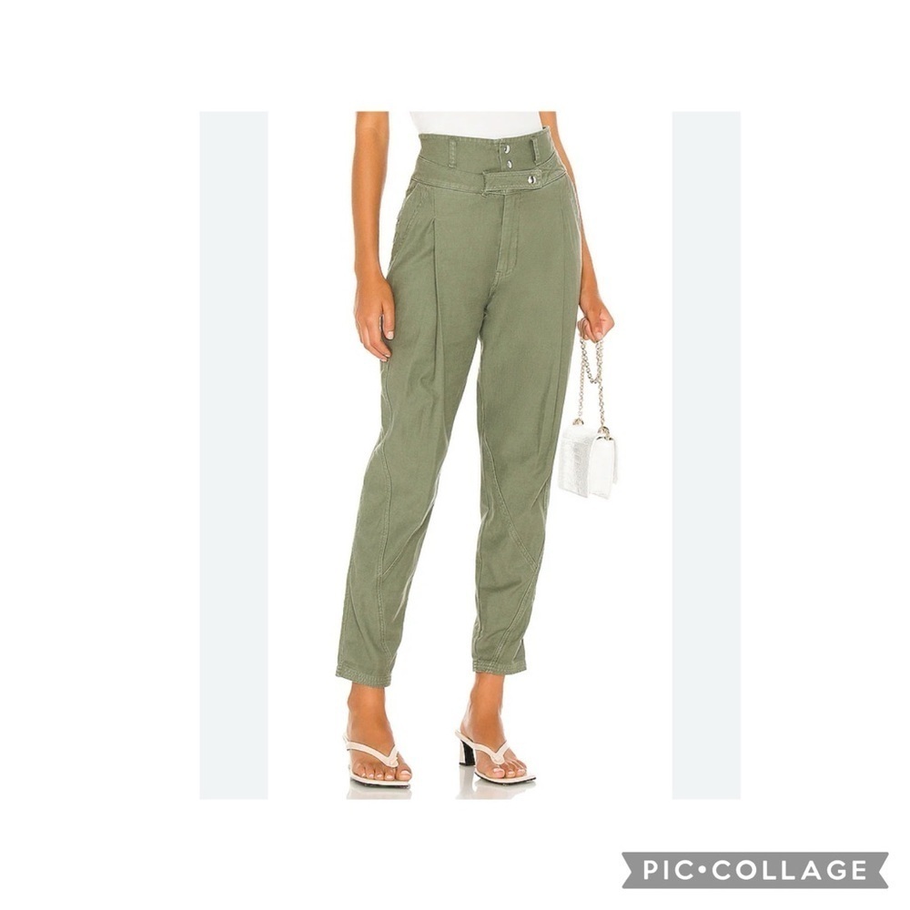 FRAME / Twisted Trouser Pants Size 33
